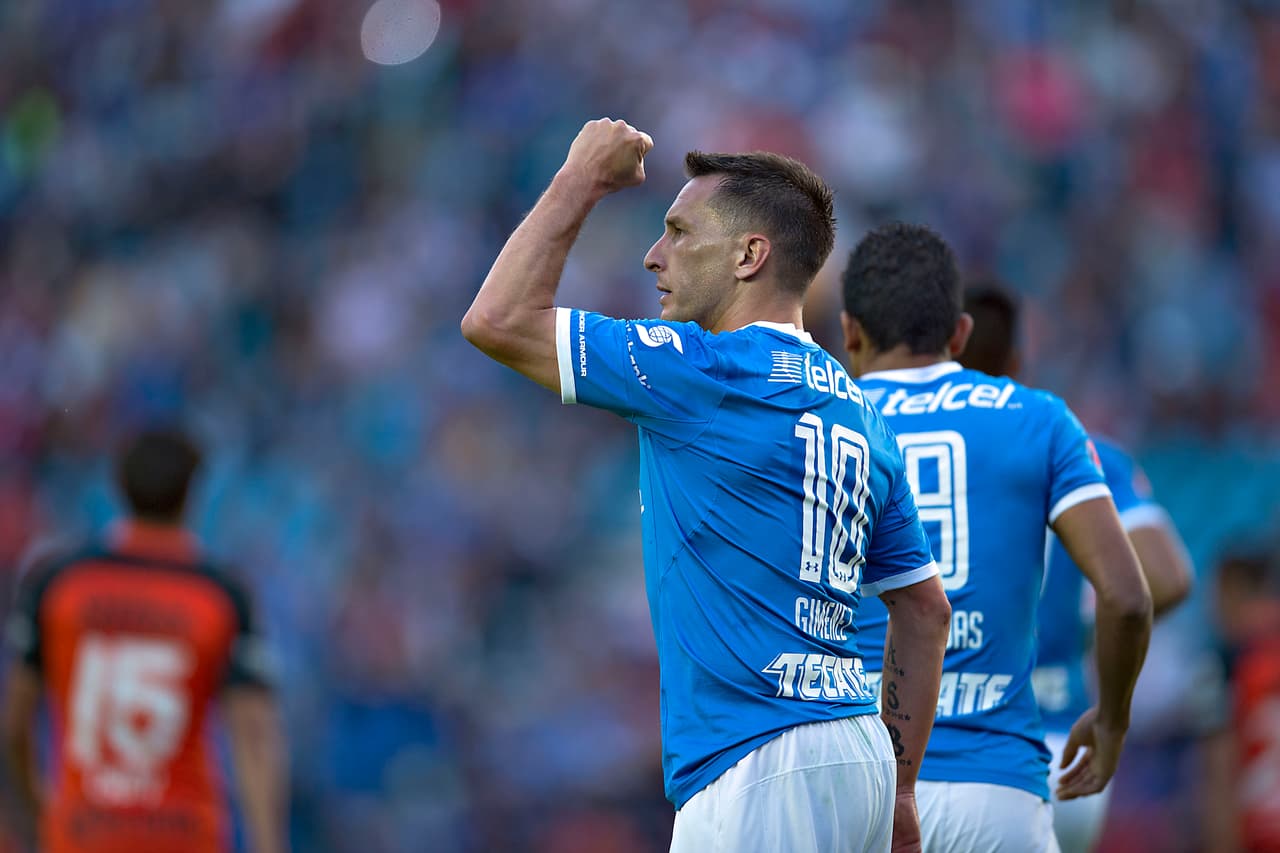 5. Christian Giménez 9 (CAZ).