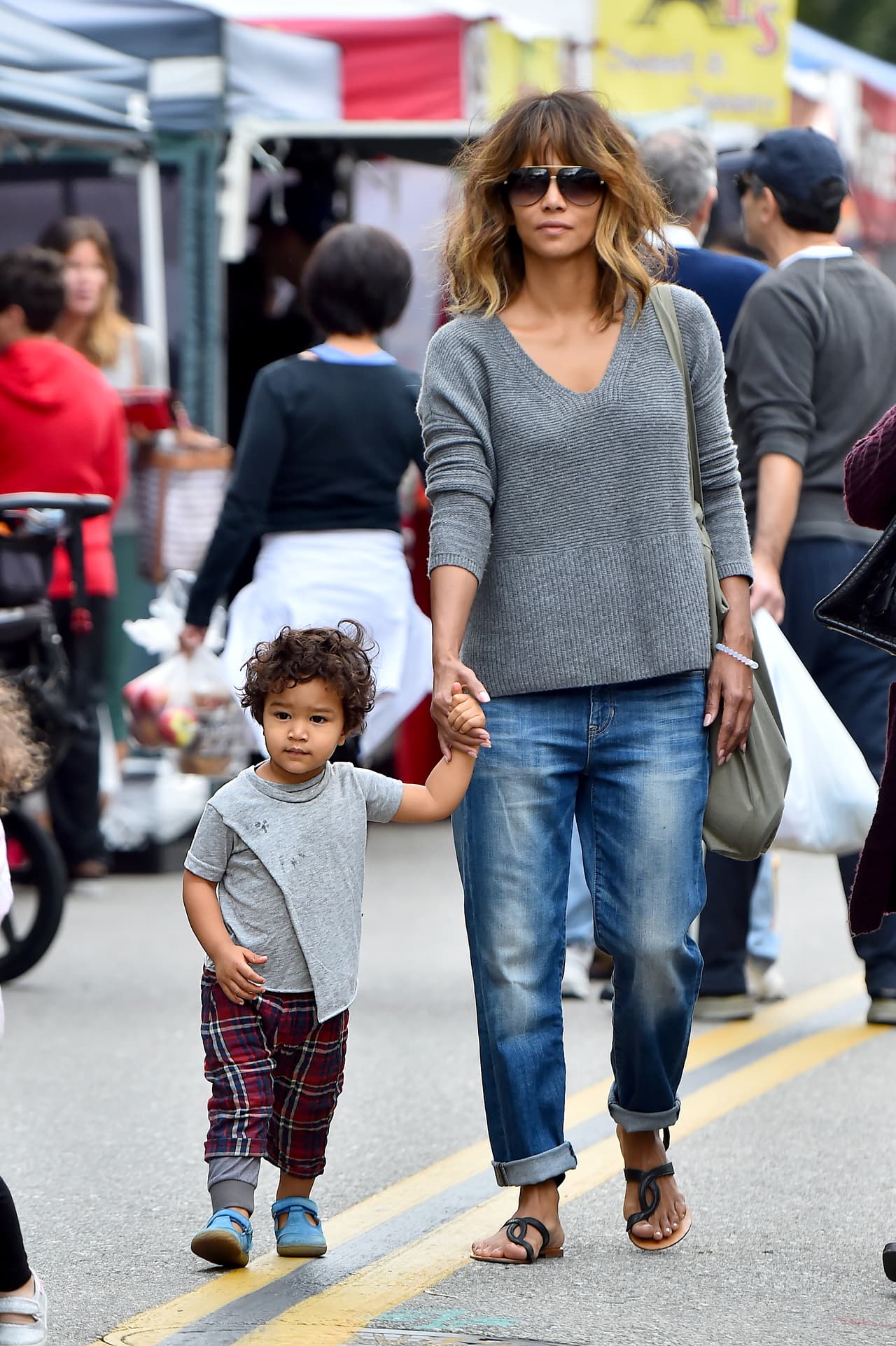 Maceo se adelantaba a los pasos de su mami todo el tiempo.