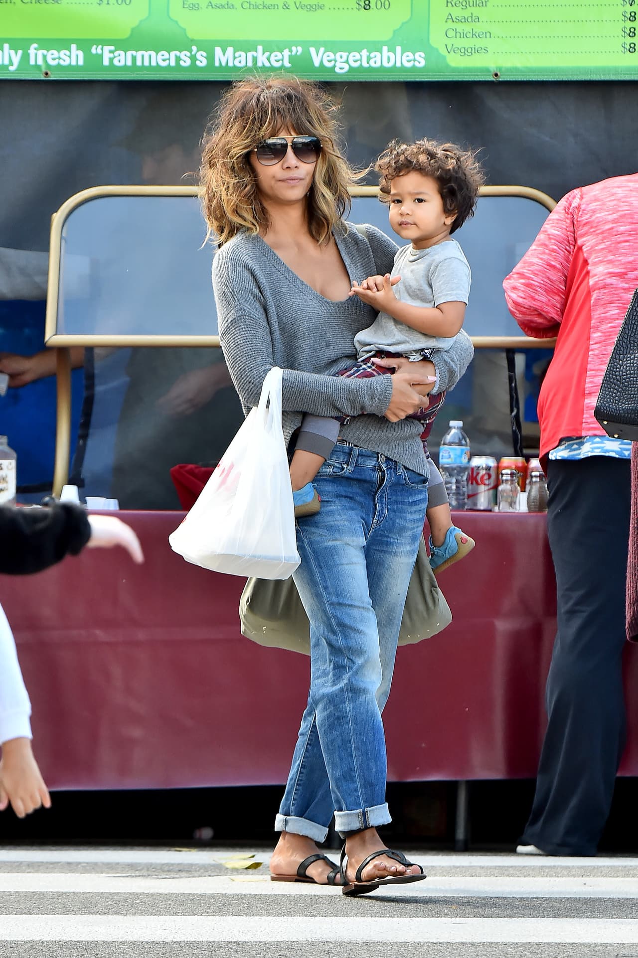 Aunque después de algunas horas ya estaban despeinados, los dos pasaron un día muy agradable.