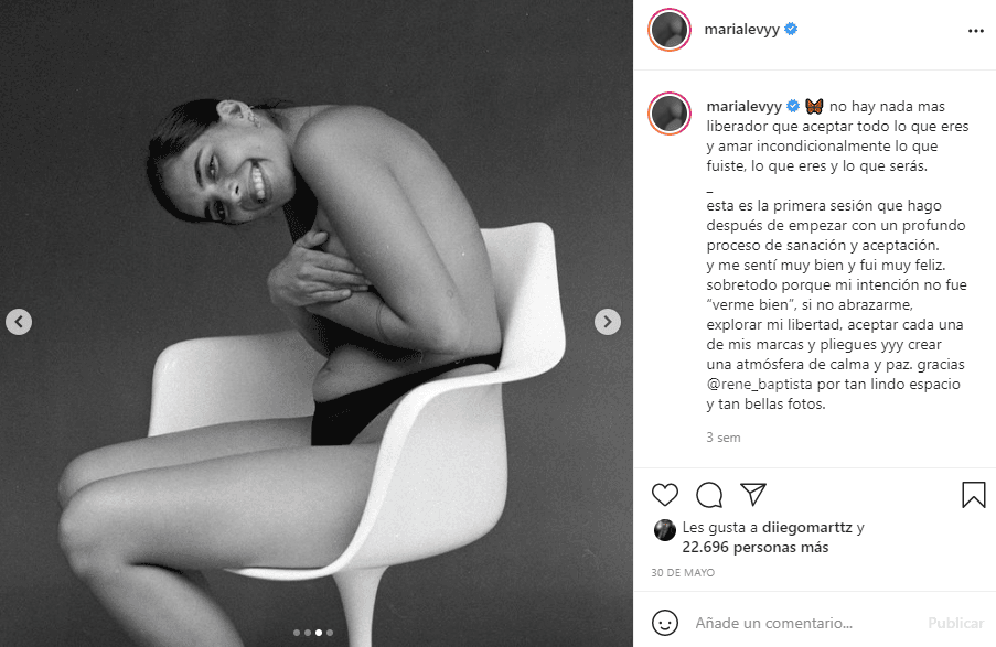 "Es supercreativa y disfruto mucho platicar con ella, tanto que hasta
<b> me va a hacer una sesión de fotos desnuda</b>, tal cual con 'vestido de Eva'", adelantó la comunicadora.
<br>