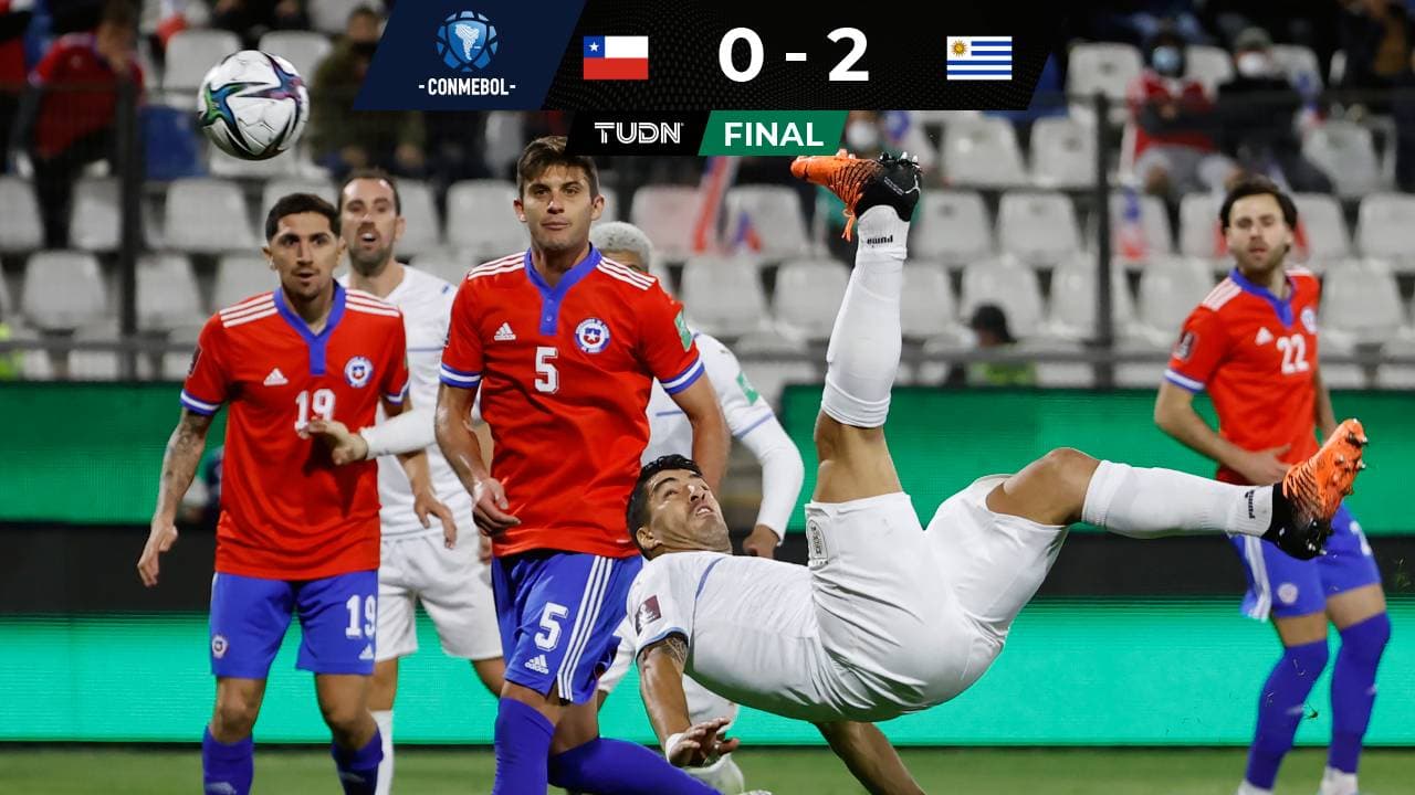 Chile pierde con Uruguay y no irá al Mundial Qatar 2022