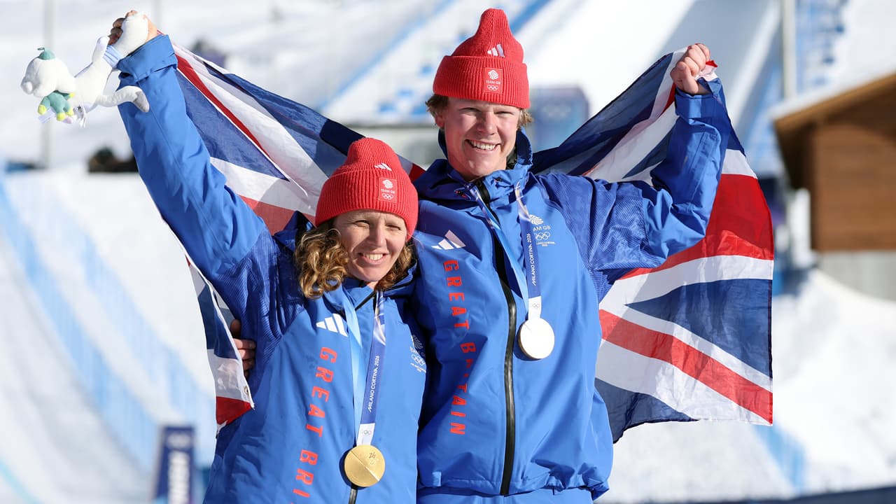 Gran Bretaña entra al club de medallistas de oro en snowboard cross mixto