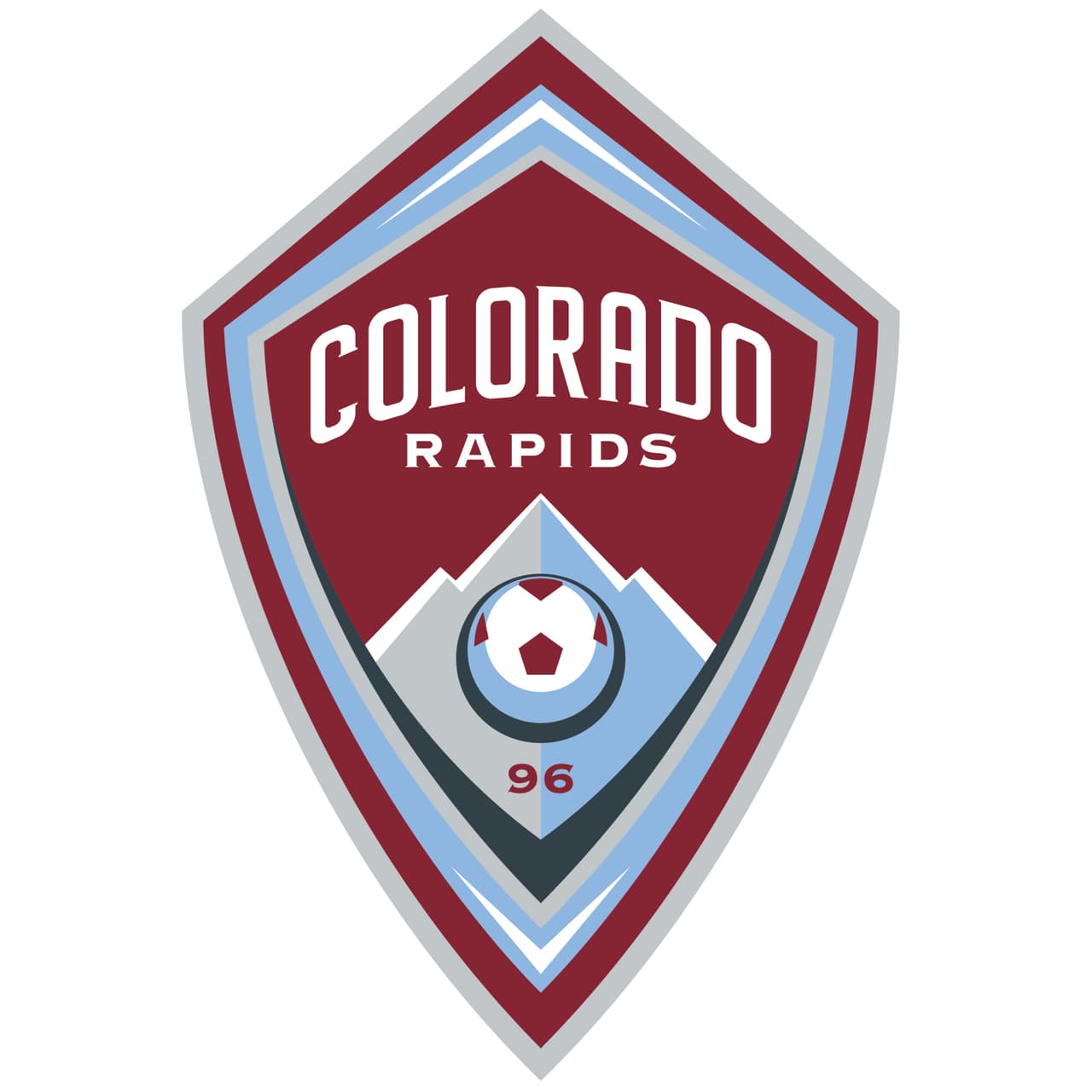 En 2007, los Rapids presentaron su actual logo.