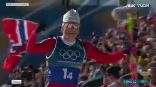 Johannes Hoesflot Klaebo gana su noveno oro en JJOO de invierno