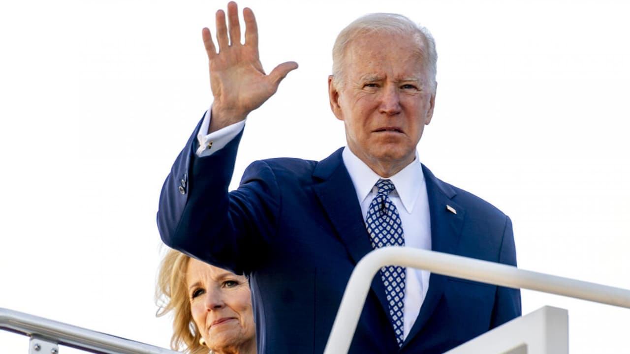 El presidente Biden llega a Los Ángeles y este mapa te detalla las calles y vías que estarán cerradas