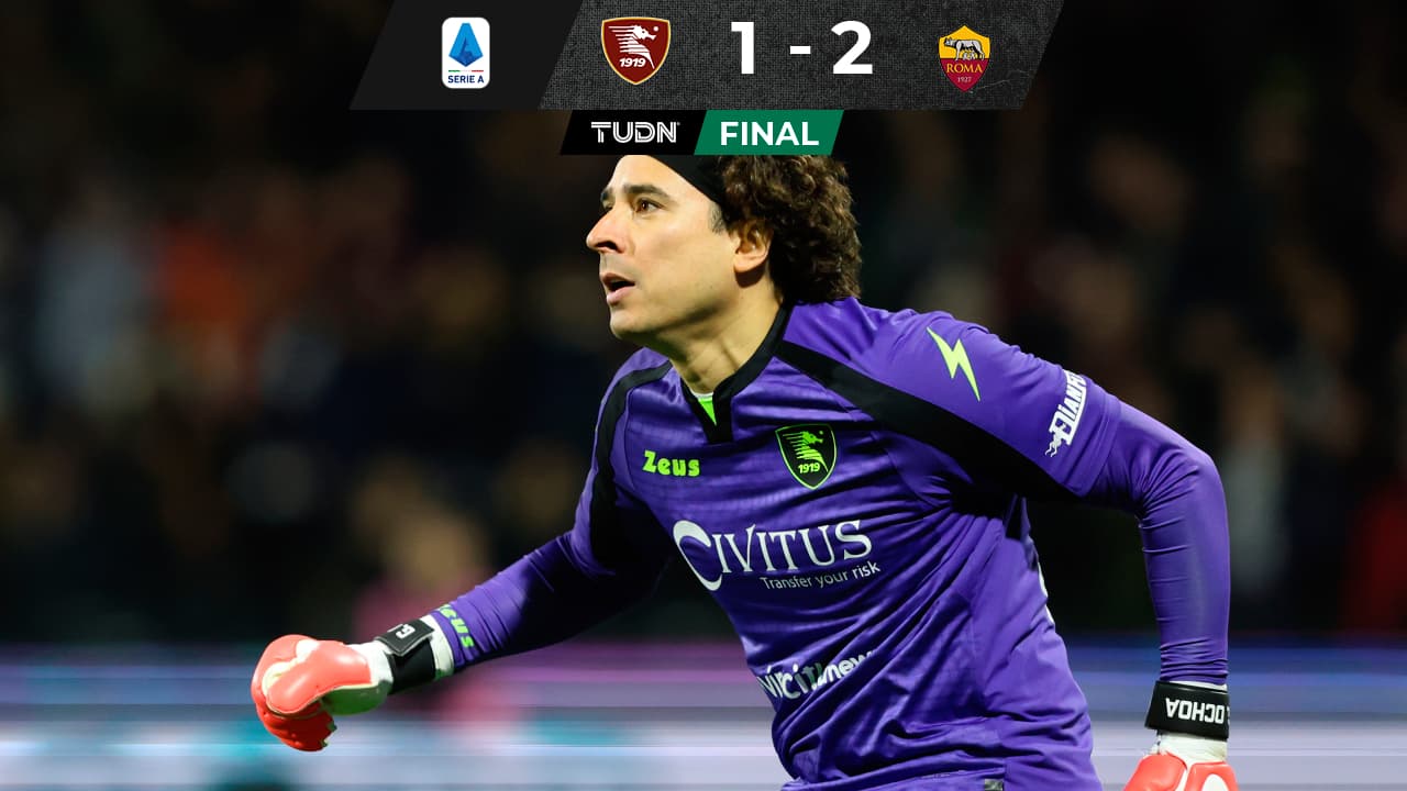 Ochoa y Salernitana se hunden en la Serie A ante una Roma renovada