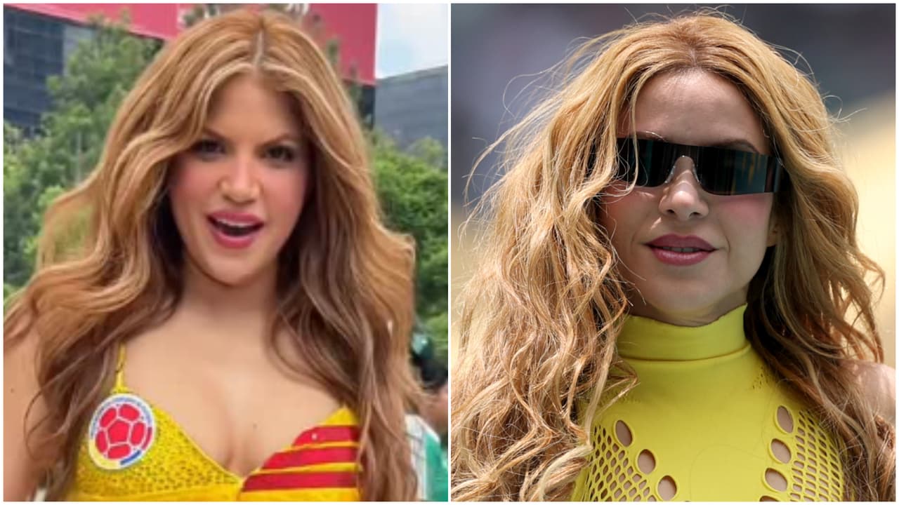 Imitadora de Shakira pide que dejen de preguntarle si ella fue quien cantó en la inauguración del Mundial de Futbol