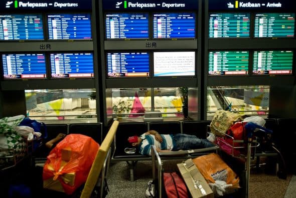 El vuelo MH17 del Malaysia Airlines nunca llegó.