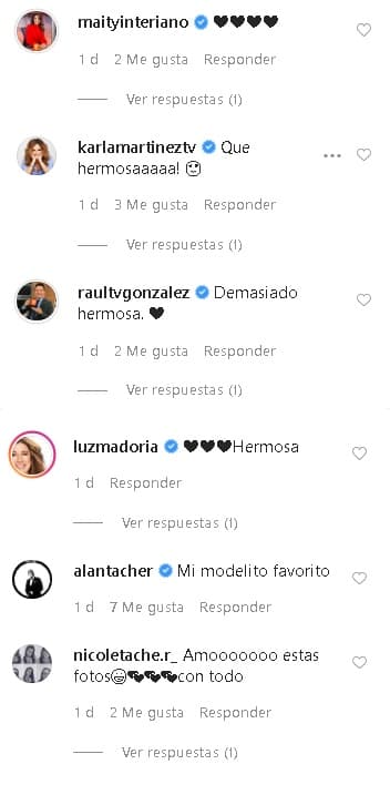 En los comentarios de las fotos de la hija más chica del conductor mexicano se hicieron presentes su 'tíos' de Despierta América, pero resaltó el comentario de Alan en el que confiesa que ella es su "modelito" favorita.