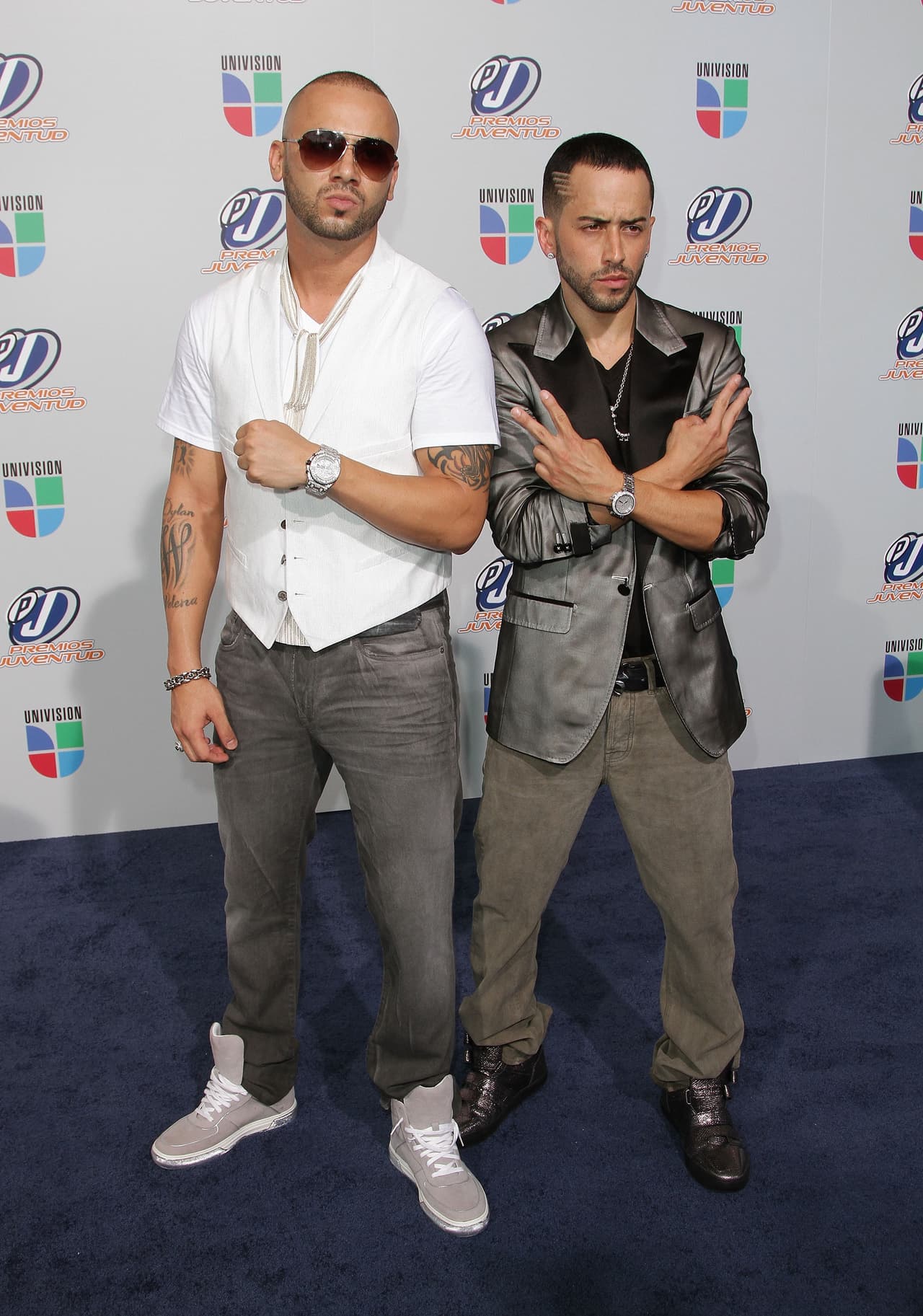 Así se veían antes de que se separaran Wisin y Yandel, en 2010.