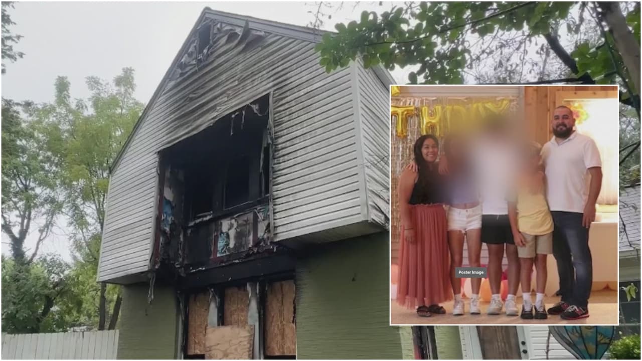 "Sacó a su familia por las ventanas": el heroísmo de padre hispano que sigue en cuidados intensivos tras voraz incendio