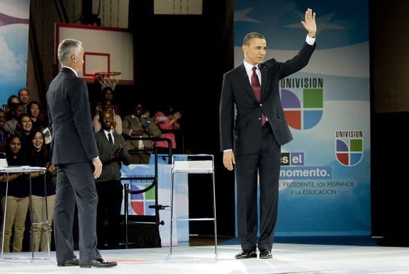 El presidente Barack Obama aseguró en el foro comunitario de Univision que al representar uno de cada cinco estudiantes en Estados Unidos, el éxito académico de los alumnos hispanos es fundamental para el futuro de la nación.