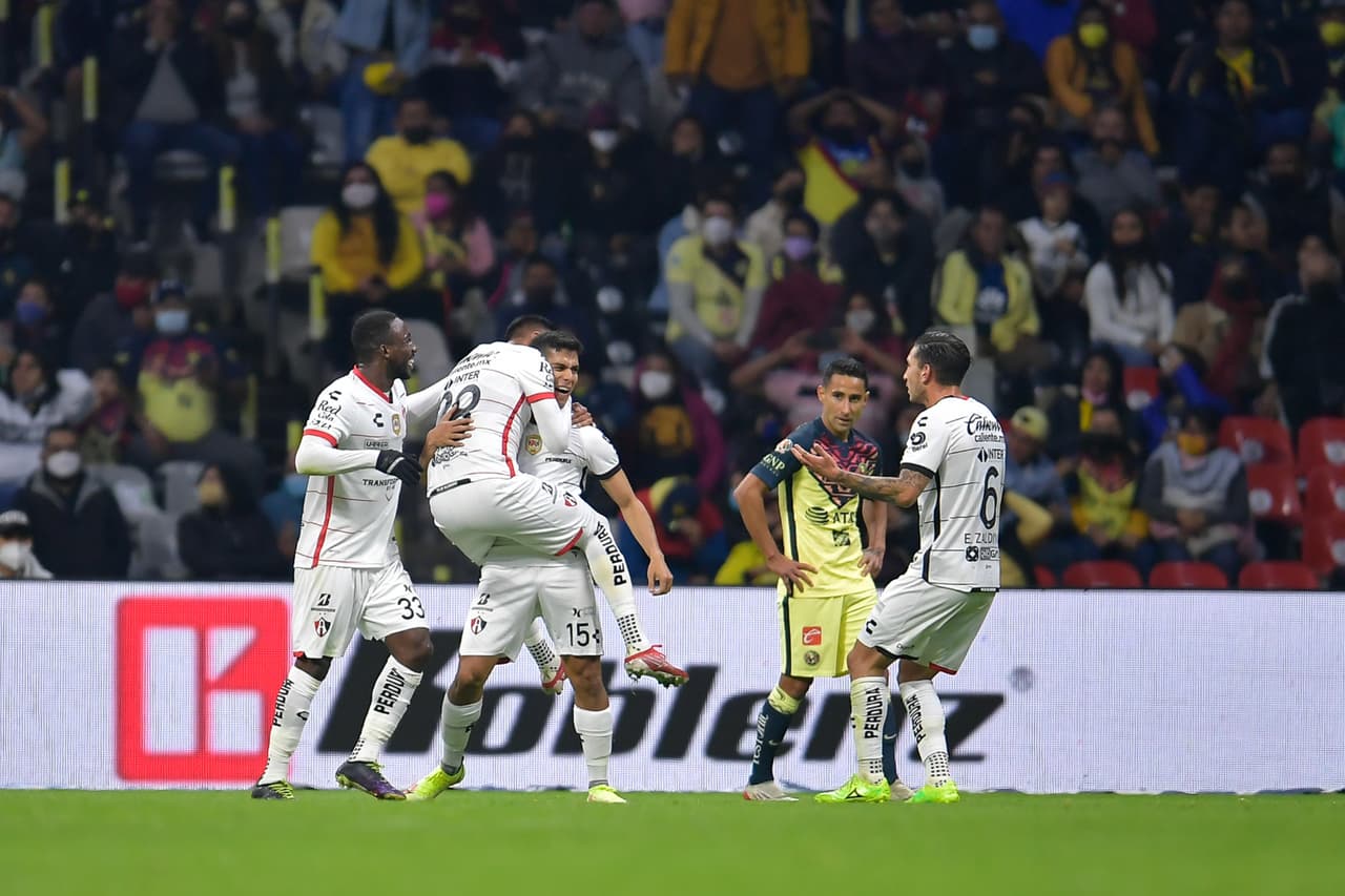 Atlas se impuso al América en el Azteca.