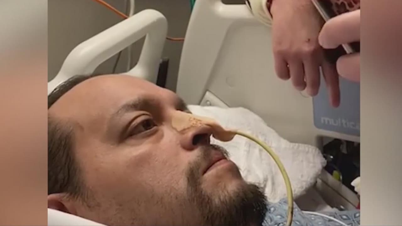 En una 
<a href="https://www.univision.com/local/los-angeles-kmex/esposa-de-andres-banda-pide-cambiarlo-de-hospital-y-evitar-su-desconexion">entrevista con Univision 34 Los Ángeles,</a> Dalia Banda, esposa de Andrés, dijo que "ahorita está estable, sigue igual, sigue reaccionando igual, sigue moviendo sus ojos, prácticamente moviendo su boca, moviendo sus manos, sigue echándole muchas ganas mi esposo a la vida".