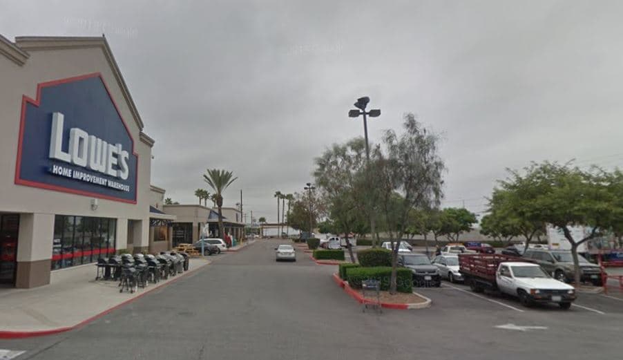 En este estacionamiento se trató de pagar un rescate.