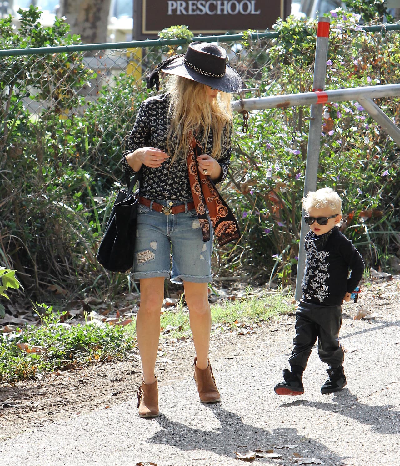 Ya que mira cómo vimos al pequeño Axl, fruto de su relación con Josh Duhamel.