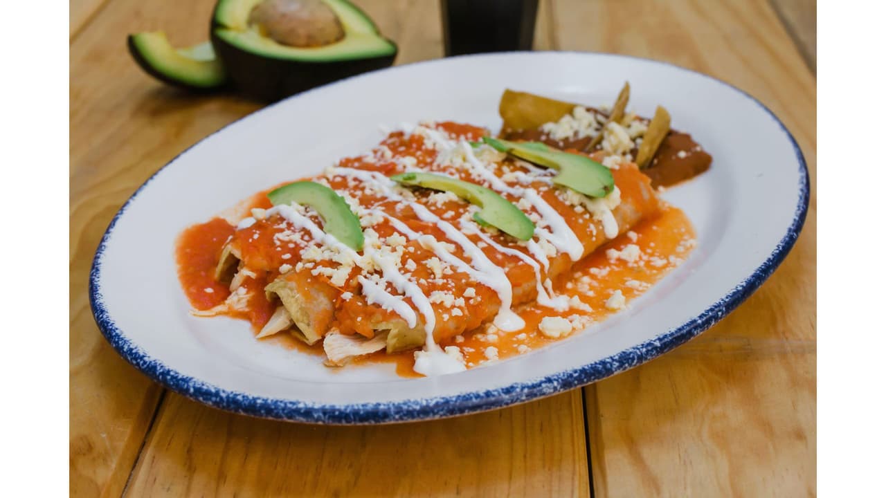 Enchiladas rojas