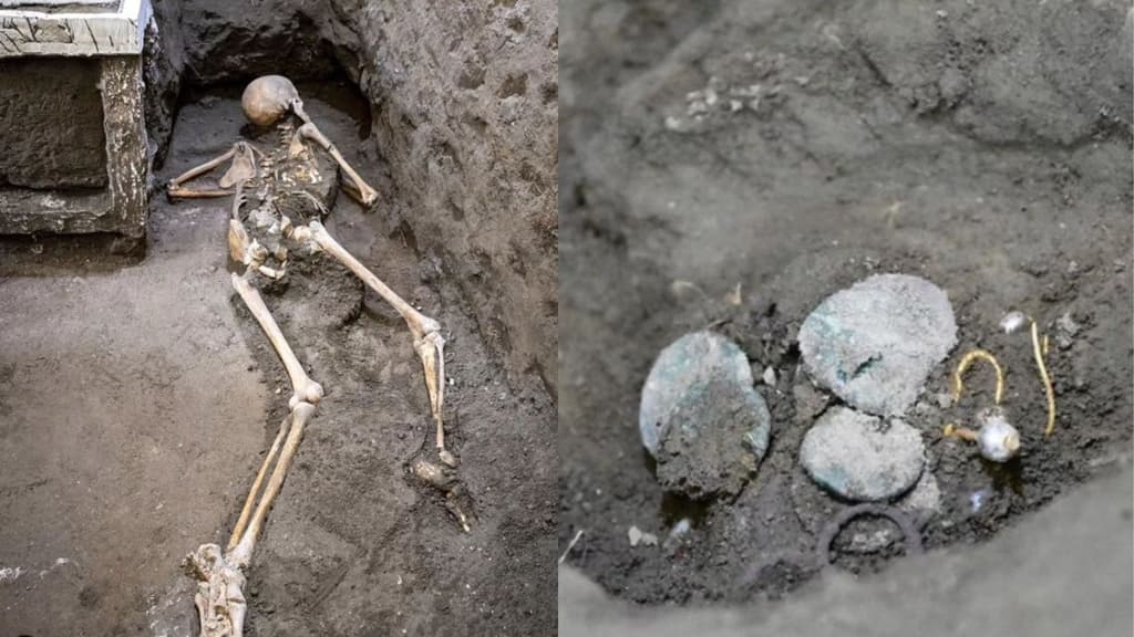 Nuevos hallazgos en Pompeya: Los cuerpos de un hombre y una mujer y su ...