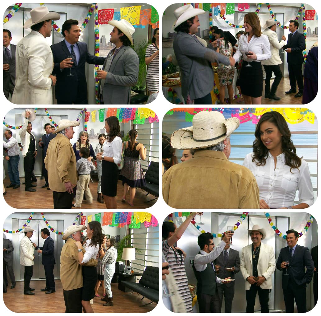 Don Porfirio está feliz con tanta fiesta. ¿Tú no? ¡Ahhh, claro!