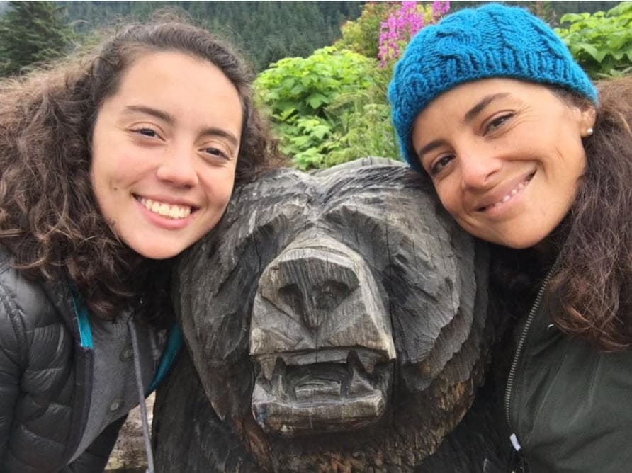 Su hija mayor la acompañó en "muchísimos llamados", por lo que pudo ver de cerca el trabajo de su madre. 
<br>