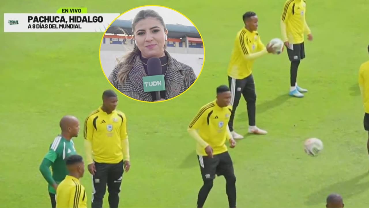 Sudáfrica tiene su segundo entrenamiento en Pachuca