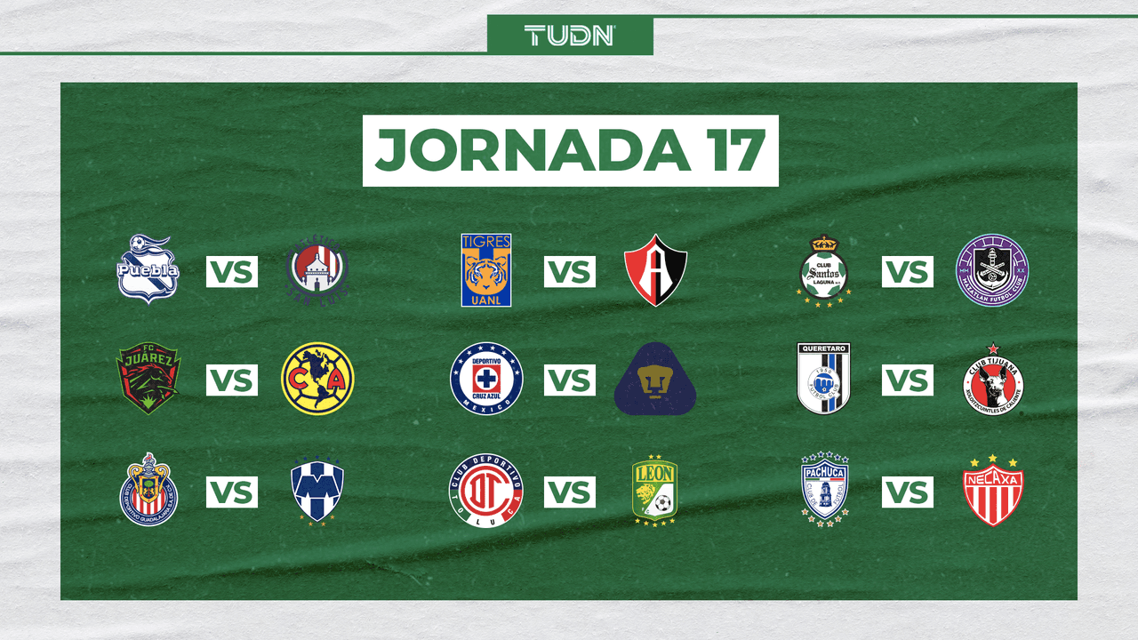 El torneo cierra con juegazos. Chivas recibe a Rayados, Tigres al Atlas y Cruz Azul a Pumas.