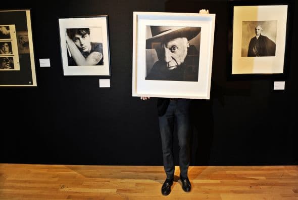 Durante la presentación a la prensa, se mostraron cerca de 150 imágenes que serán ofertadas.