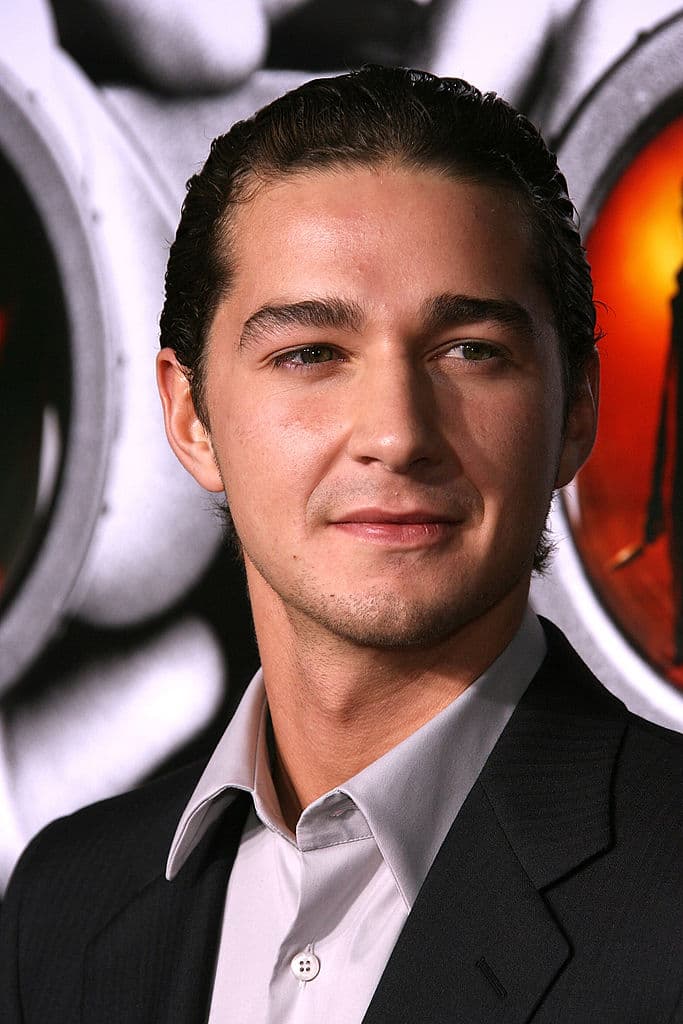 Shia LaBeouf sin barba