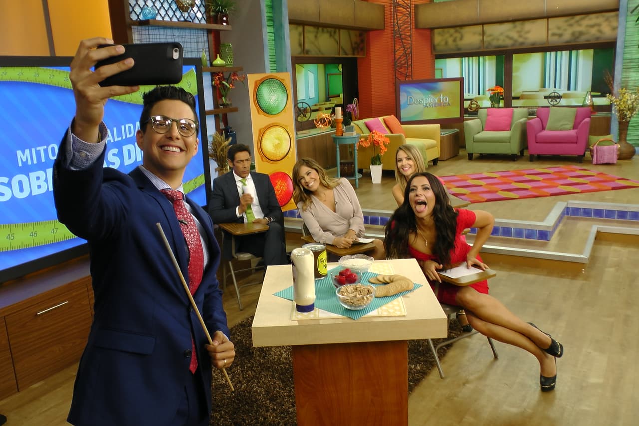 Y por supuesto la selfie con la clase no podía faltar ¡Chabán es el mejor maestro!