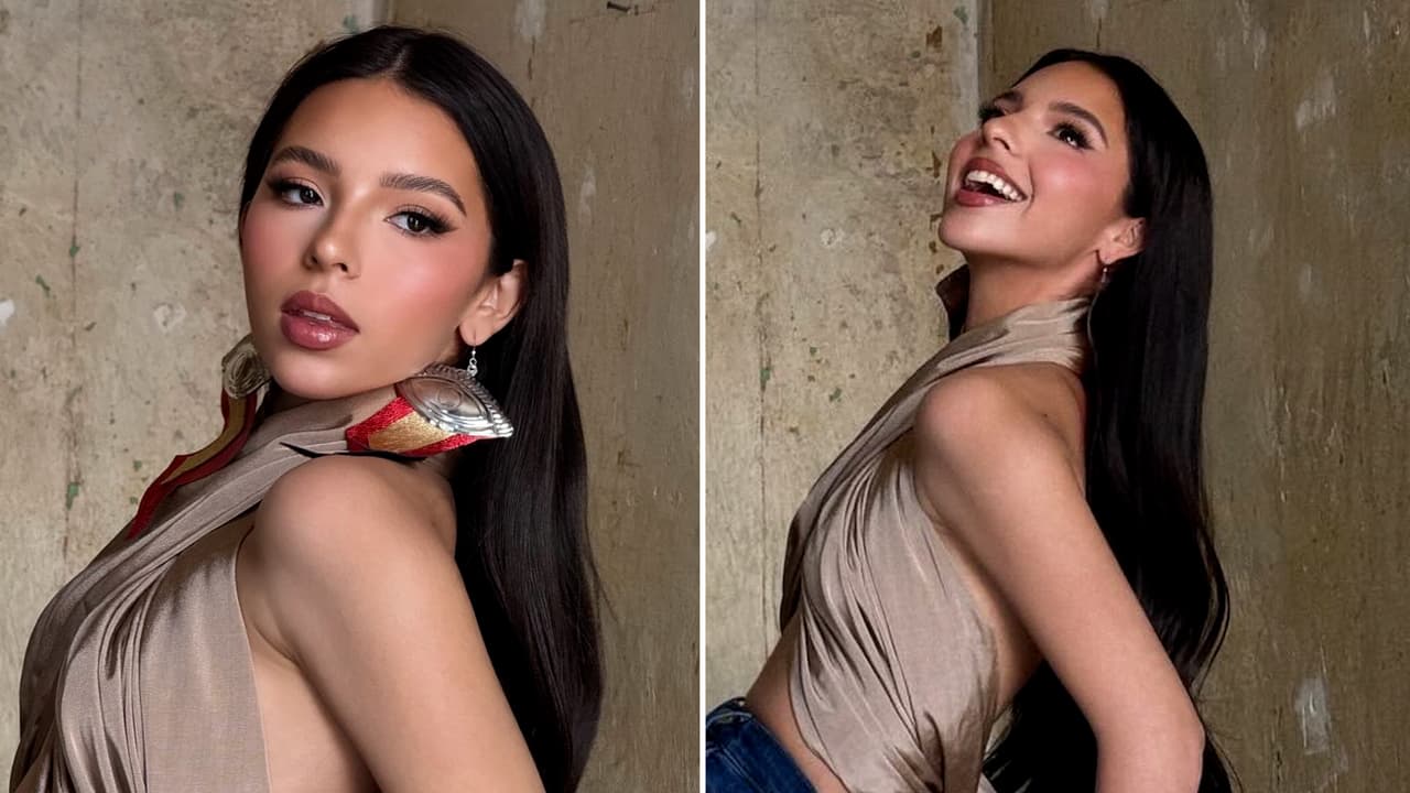 Ángela Aguilar estrena maquillaje y genera comentarios sobre sus cejas: así reacciona