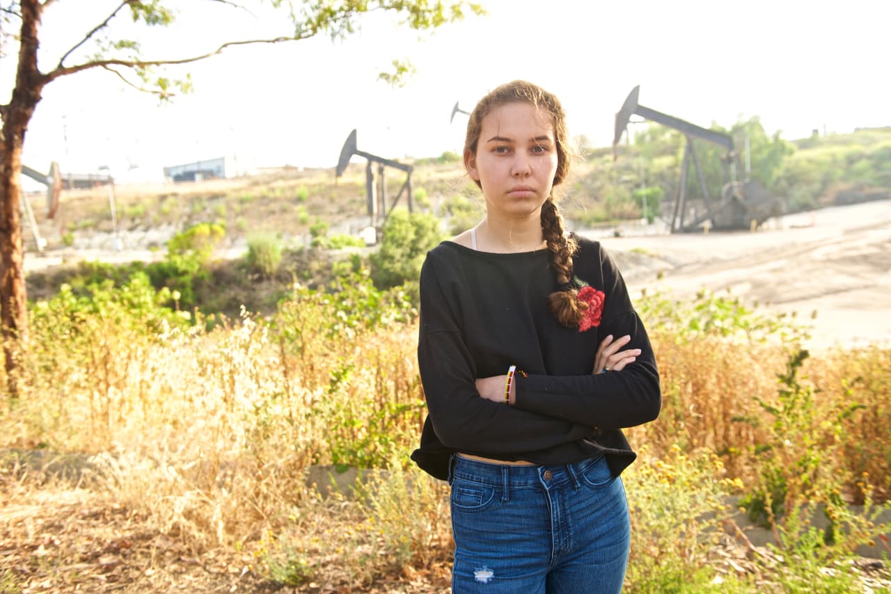 Nalleli Cobo, activista ambiental. Desde los 9 años, 
<b><a href="https://twitter.com/NalleliCobo?ref_src=twsrc%5Egoogle%7Ctwcamp%5Eserp%7Ctwgr%5Eauthor">Nalleli Cobo</a></b> ha luchado para que un pozo petrolero de la compañía AllenCo cierre de forma permanente debido a los problemas de salud que les ha ocasionado a diversos miembros de su comunidad.