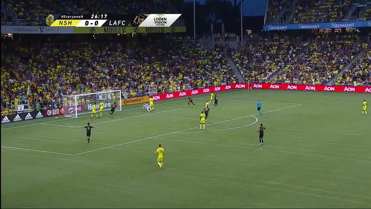 Chiellini, Vela y luego ‘Chicho’ Arango: Así fue el primer gol del LAFC ante Nashville