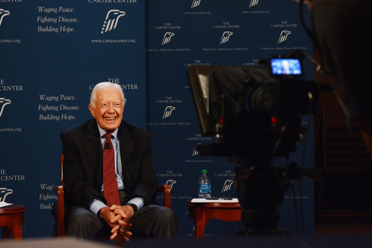 Jimmy Carter en Atlanta, Georgia. 2013.