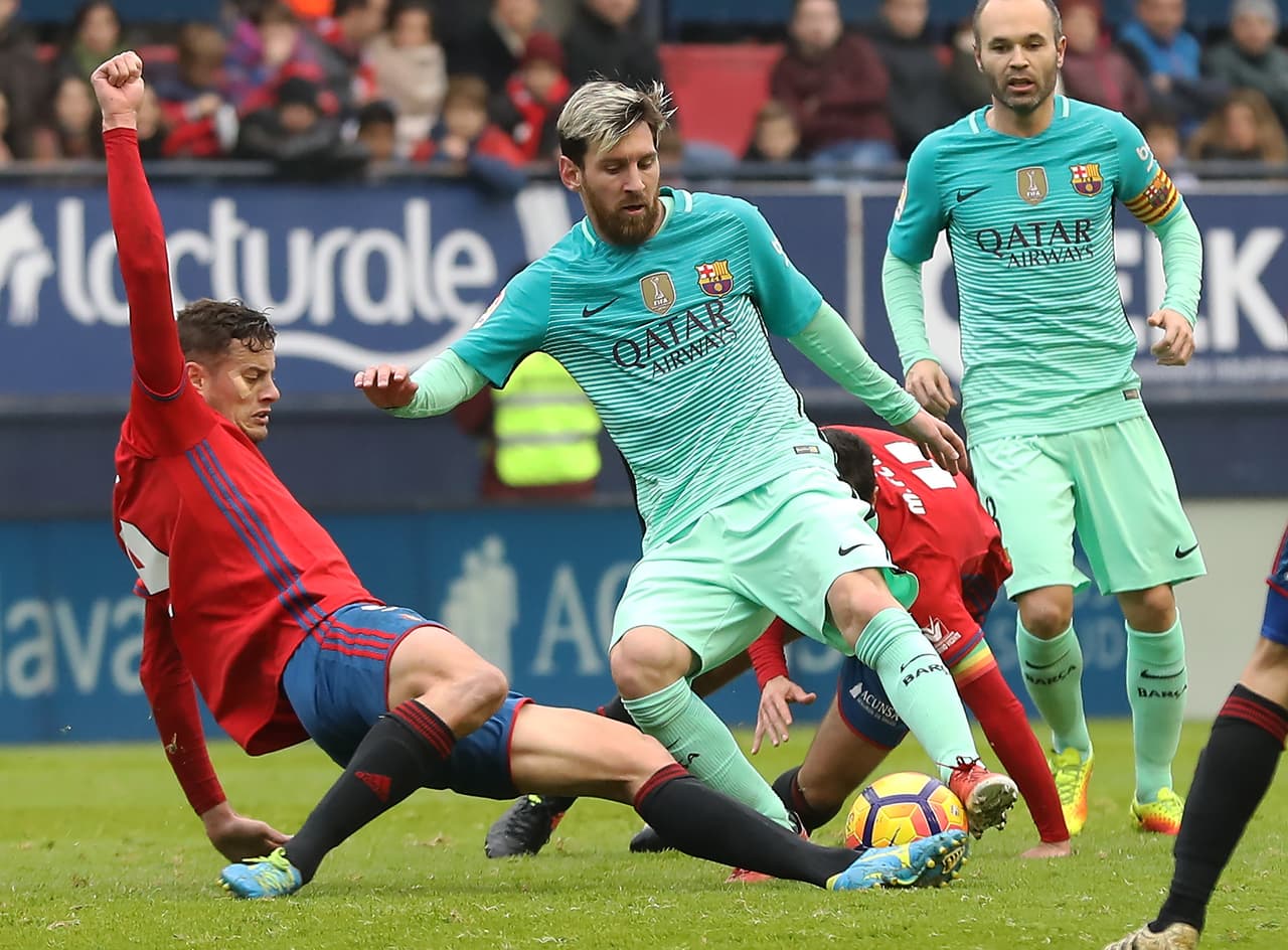 Barcelona volvió al triunfo, goleó a Osasuna por 3-0