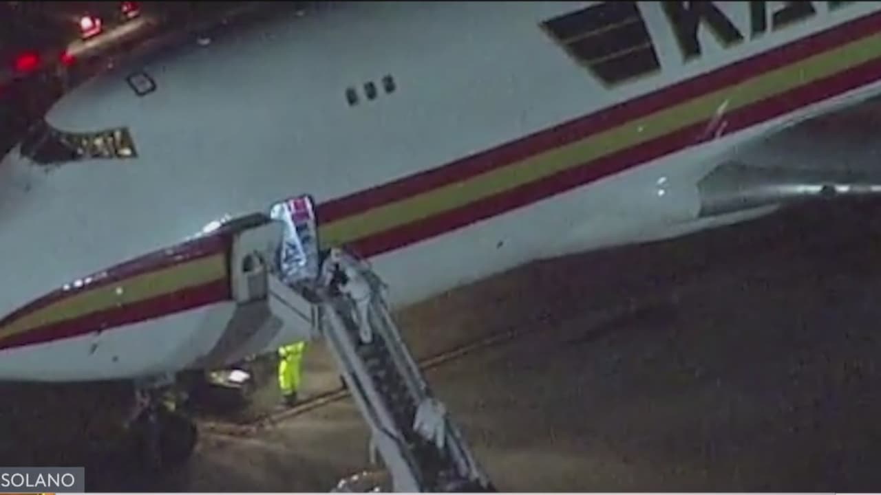 178 personas permanecen en cuarentena en la Base de la Fuerza Aérea Travis