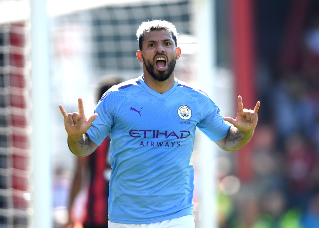 Sergio 'Kun' Aguero de Manchester City.