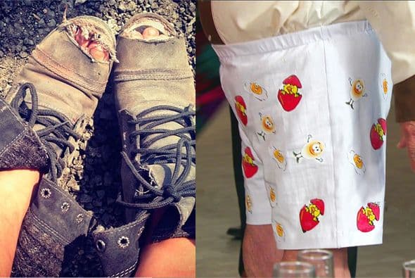 En las telenovelas nos ha tocado ver muchas cosas inusuales y como buen telenovelero de seguro adivinarás de quiénes son estas prendas tan llamativas.