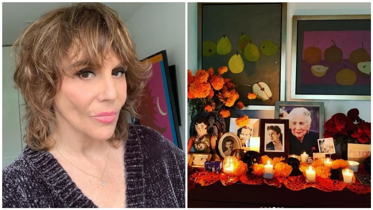 La actriz
<b>Rebecca Jones</b> también se unió a las tradiciones mexicanas: "Para papá, mamá, Mark, Pilarica, la Pellicer y mi Manzanero. Siempre en mi corazón".