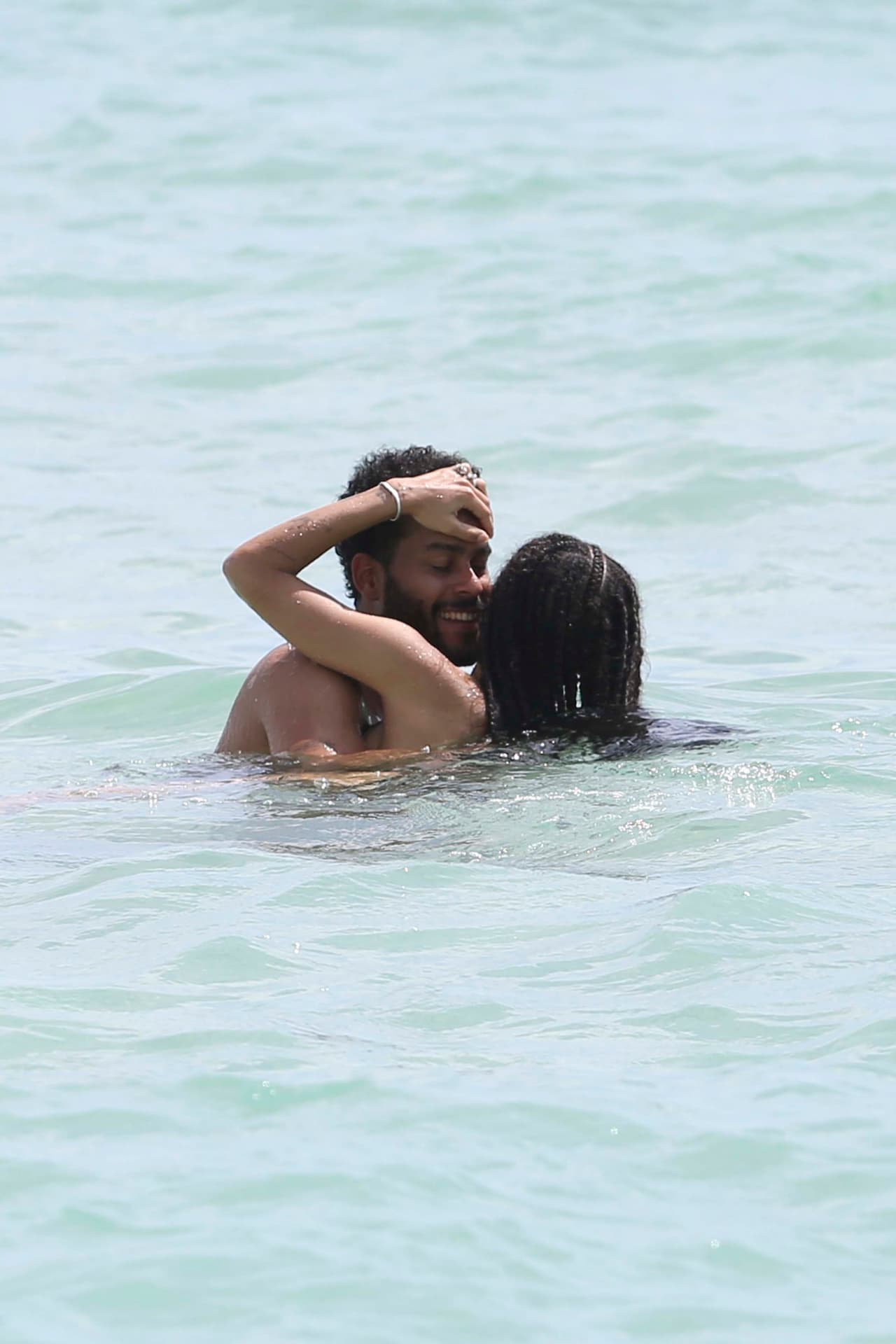 ¡Qué chapuzón tan romántico!
