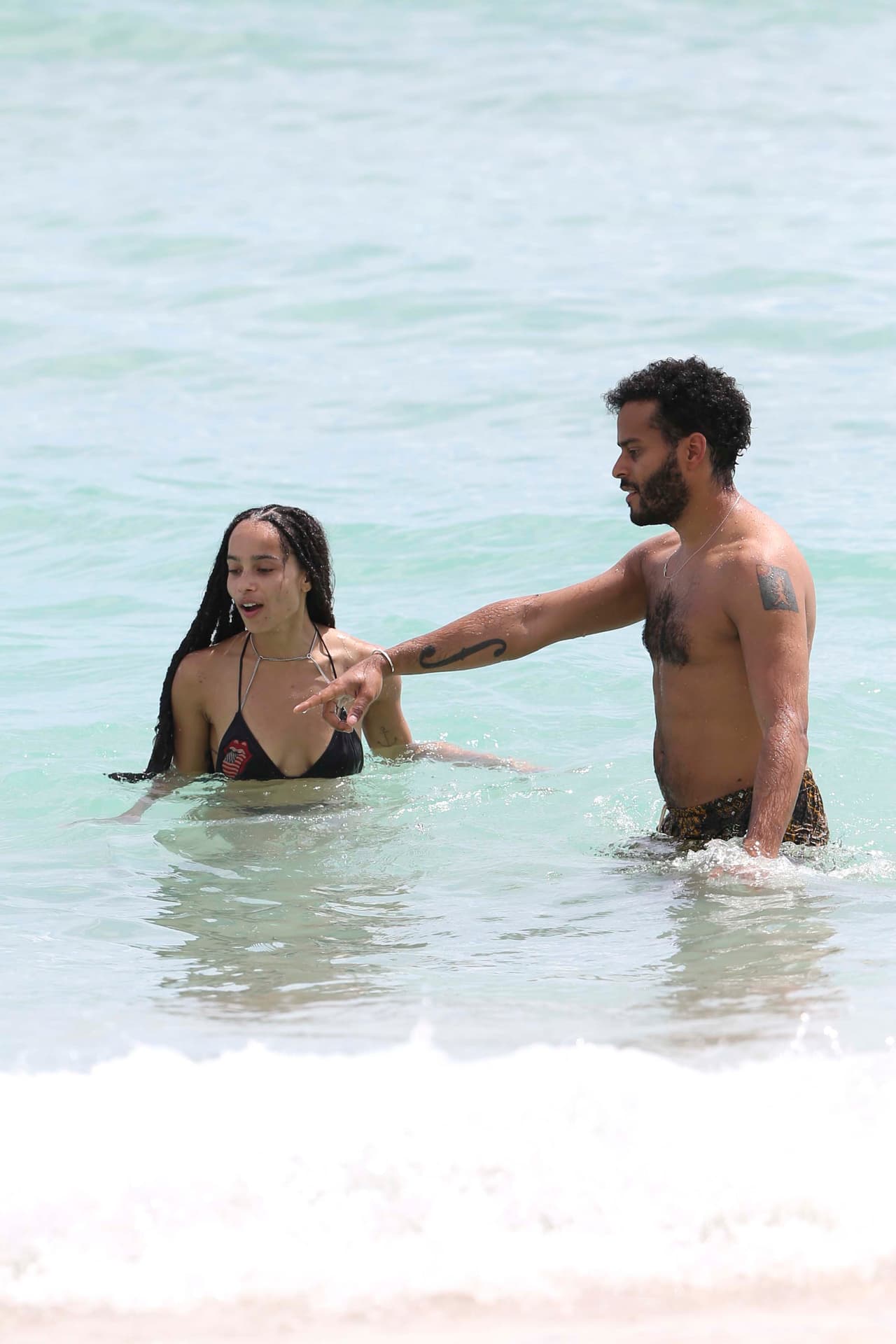 ¿Qué habrán visto en el agua?