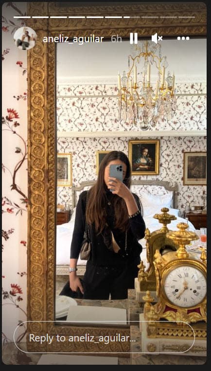 El viaje que hacen por tierras europeas se suscita en el marco del cumpleaños de la hermana de Ángela Aguilar, Aneliz, quien dio una vuelta más al sol el pasado 7 de abril.
<br>