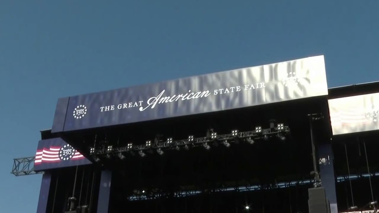 Preparativos para el 4 de Julio: Así se ve escenario donde Donald Trump podría dar un "extenso" discurso