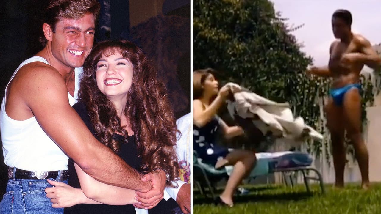 Thalía no se resistió a los encantos de Fernando Colunga en María la del Barrio