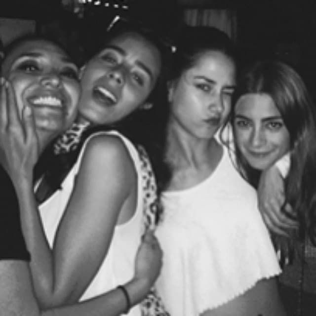 Y ni hablar de la amistad que surgió con Esmeralda Pimentel.