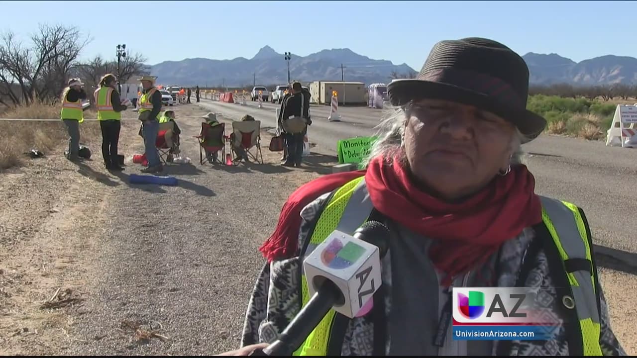 Tribu exige cierre de retenes fronterizos en Arivaca
