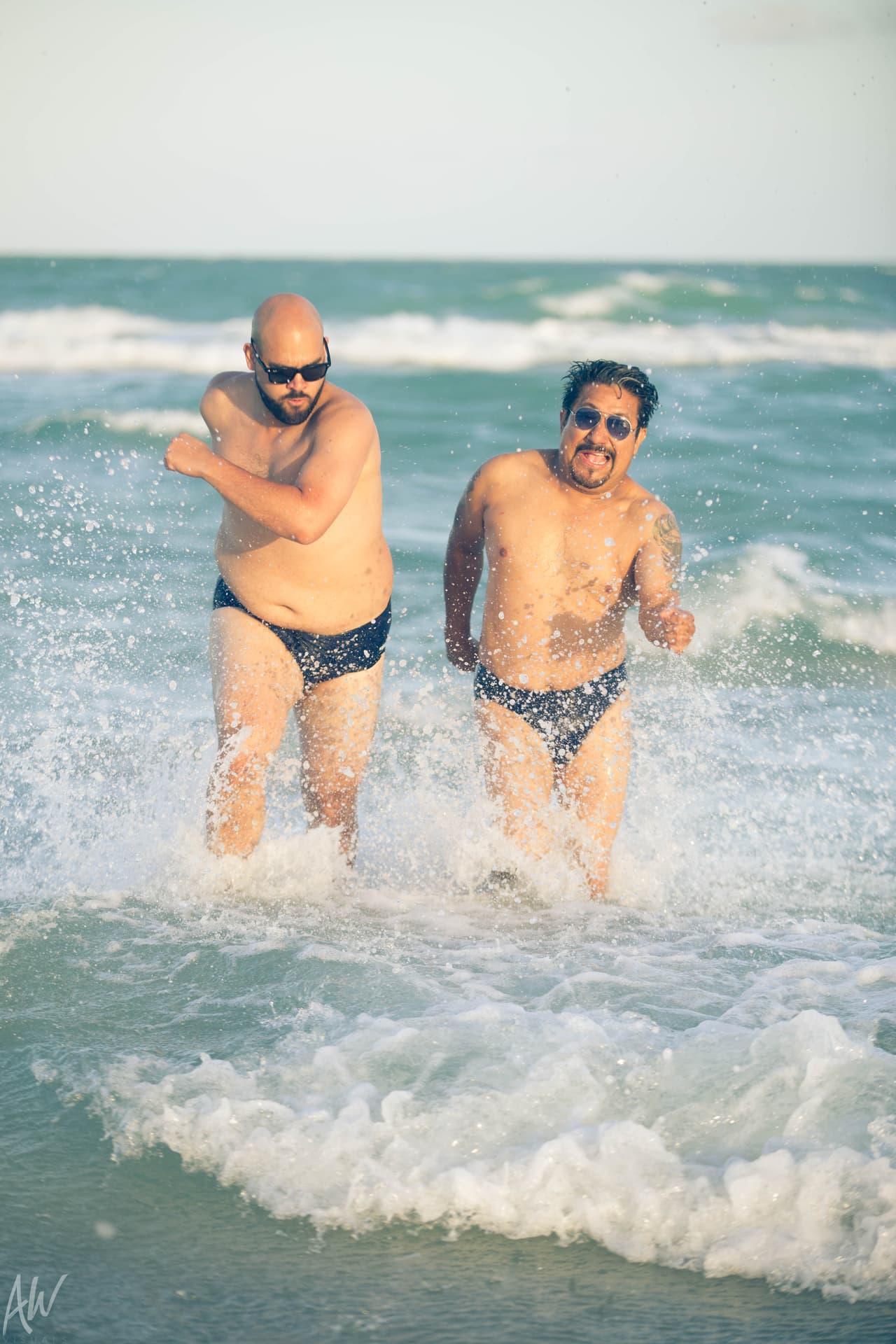 Los locutores se divirtieron a lo grande en las playas de 
<b>Miami</b>.