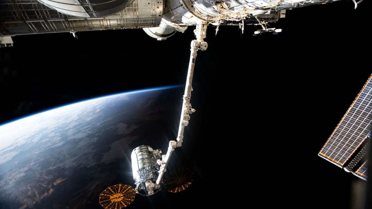 <b>Entregas de carga Cygnus: </b>Se manejó la entrega y liberación del Cygnus, que trajo experimentos de impresión 3D, cirugía robótica y tejido cartilaginoso para su estudio en la estación.