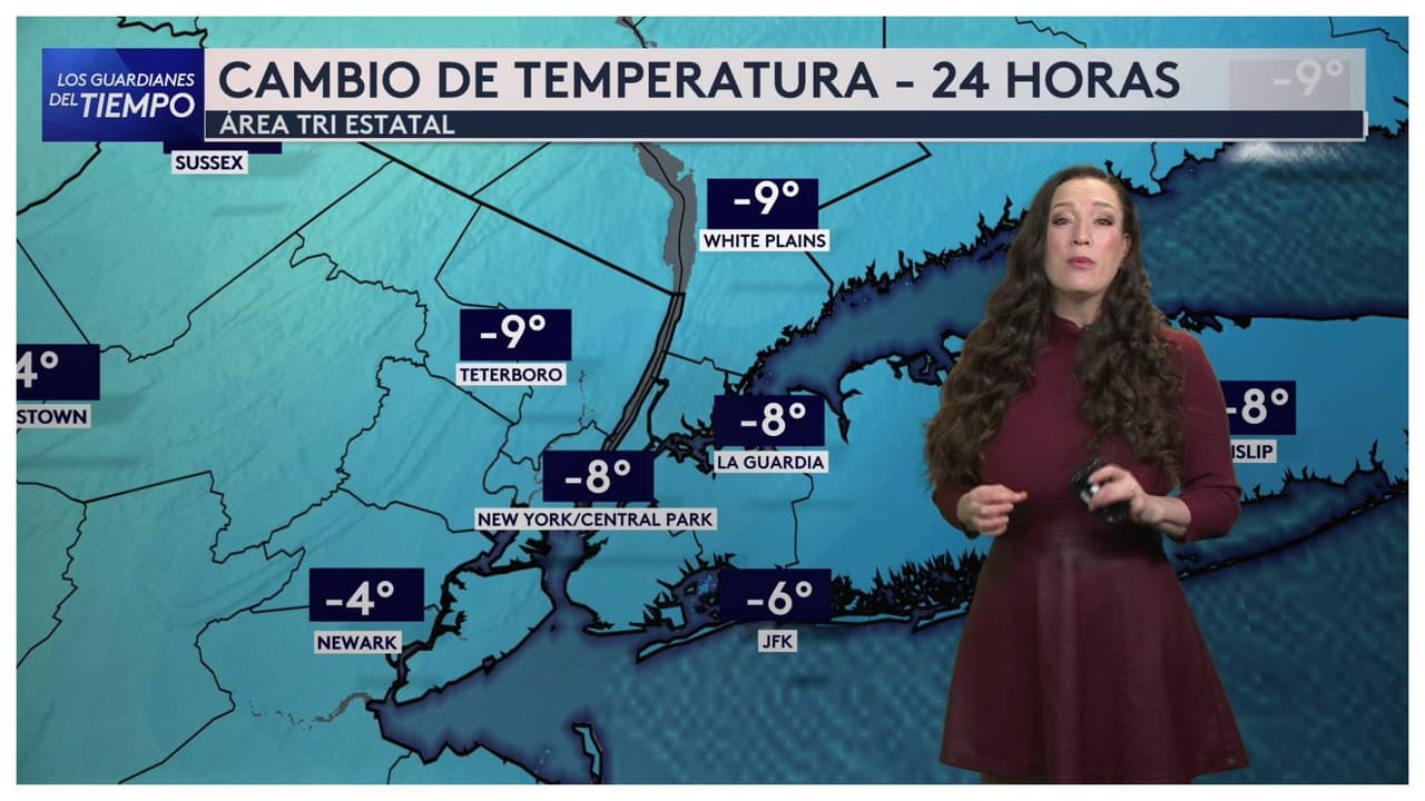 Pronóstico del tiempo hoy en Nueva York: Brisa gélida sigue bajando el termómetro