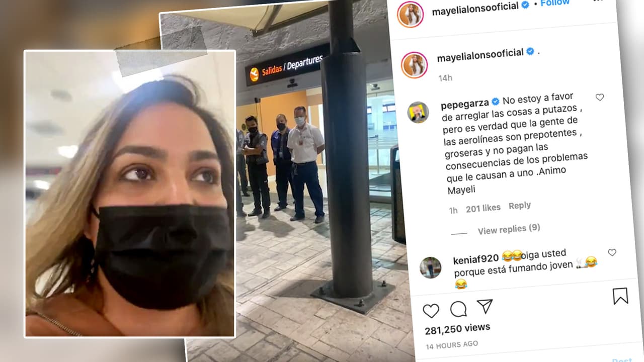 Sin embargo, al momento de abordar la aeronave, frente a la puerta, la encargada le dijo que su maleta estaba muy grande y que era necesario hacer un pago adicional.