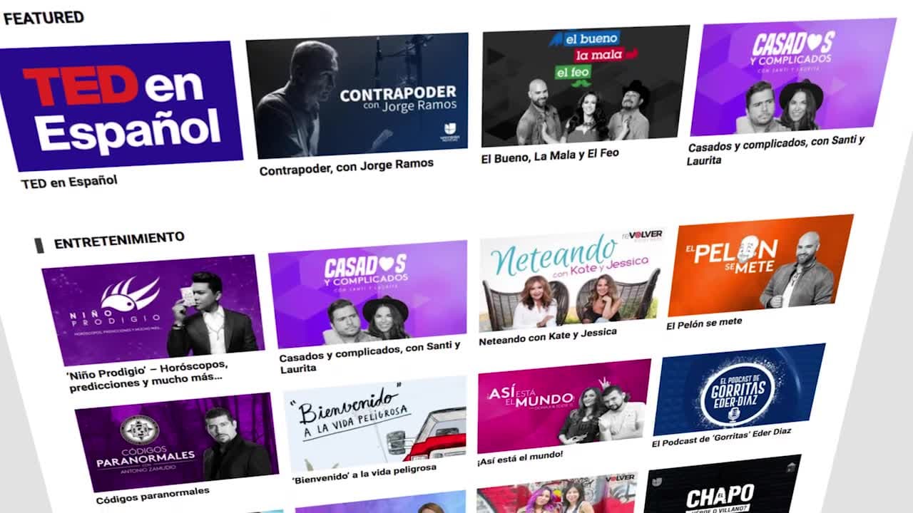 ¡Conoce los podcasts que Univision tiene para ti!
